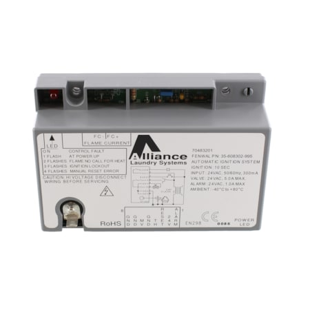 Alliance CONTROL, IGNITION 24V 23-SEC PRG EU ROHS 70483201P
